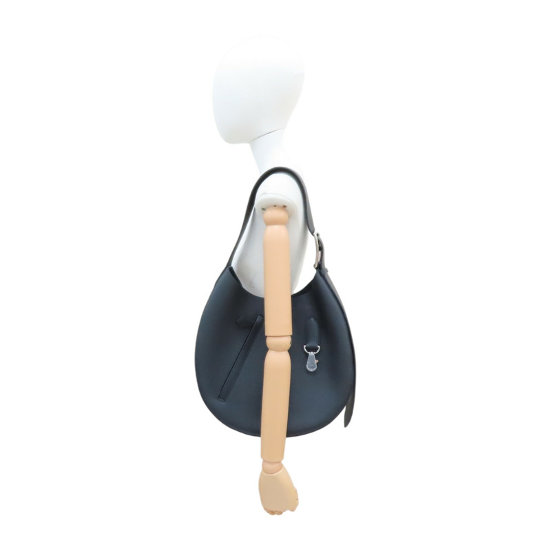 黑色 togo/swift牛皮 肩背包 B刻 銀釦【HERMES 愛馬仕】 H085336CPAA-8