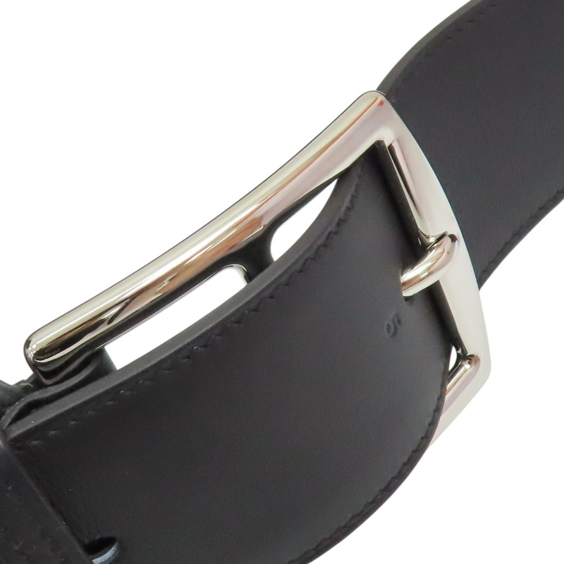 黑色 togo/swift牛皮 肩背包 B刻 銀釦【HERMES 愛馬仕】 H085336CPAA-13