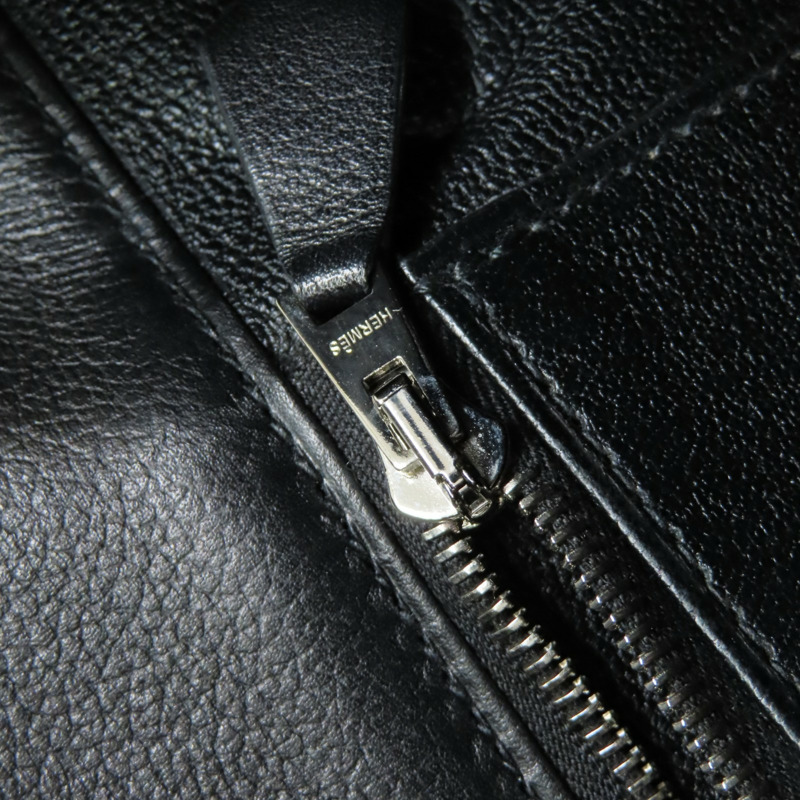 黑色 Ever Grain皮革 Kelly Depeches 36 公事包 U刻 銀釦【HERMES 愛馬仕】 H084620CH89-13