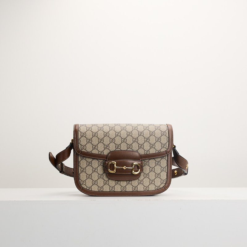 二手 Gucci 1955 馬鞍包/棕色-0