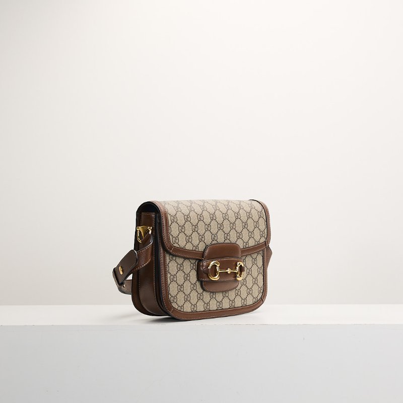 二手 Gucci 1955 馬鞍包/棕色-1