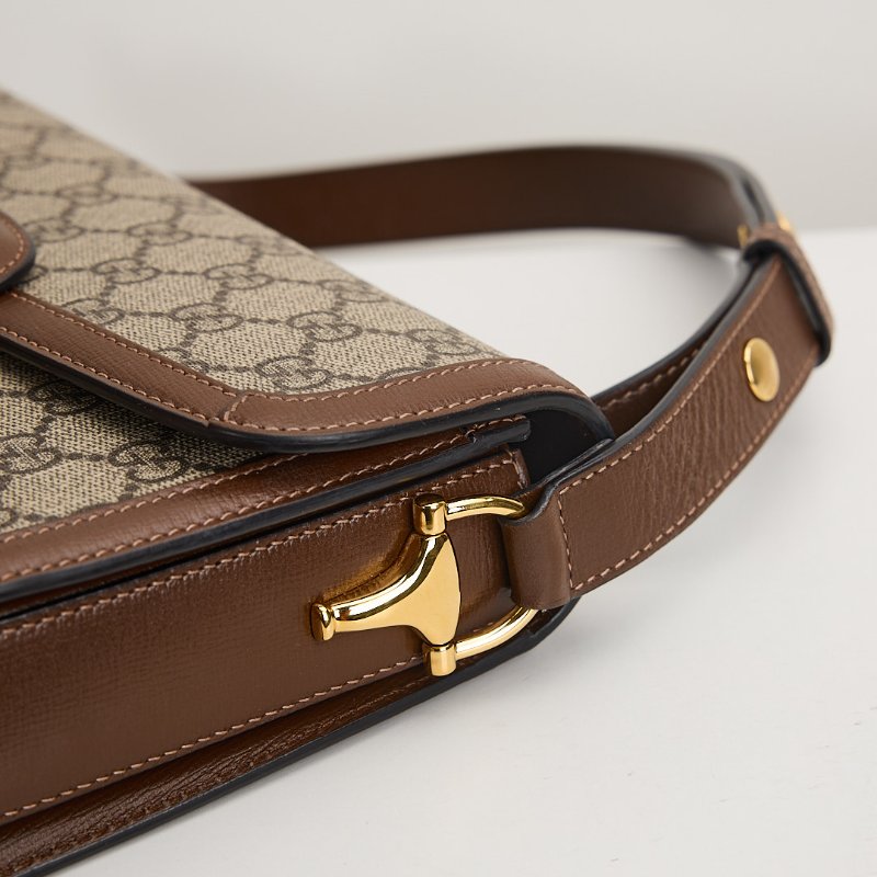 二手 Gucci 1955 馬鞍包/棕色-6