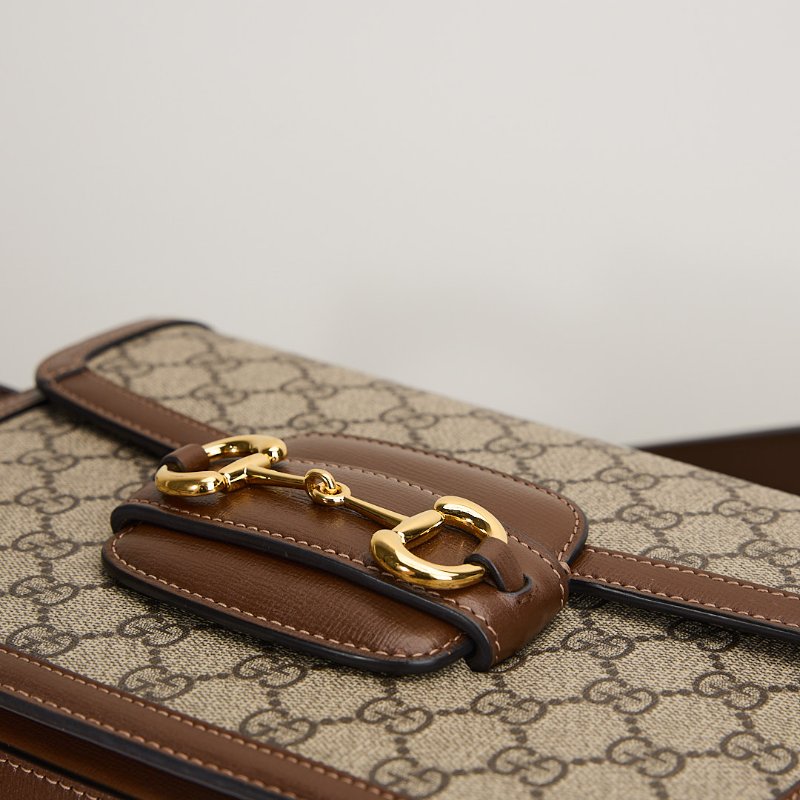 二手 Gucci 1955 馬鞍包/棕色-7