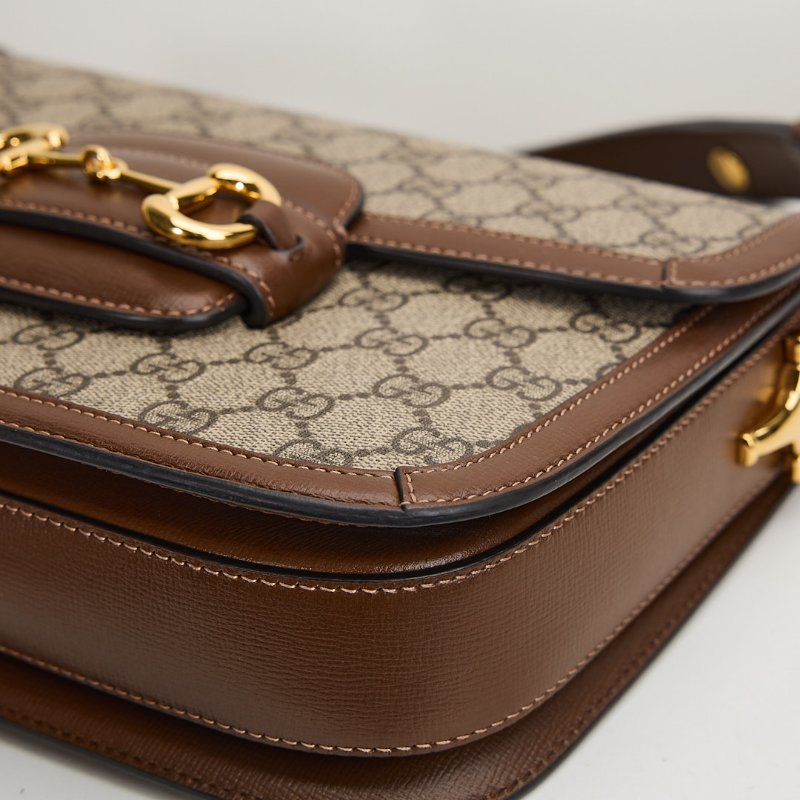 二手 Gucci 1955 馬鞍包/棕色-10