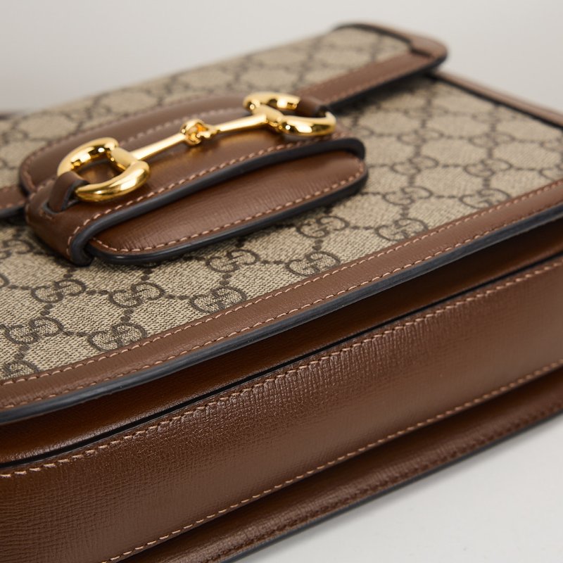 二手 Gucci 1955 馬鞍包/棕色-11