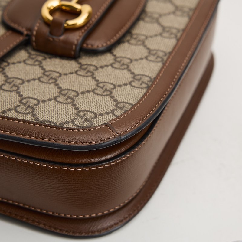 二手 Gucci 1955 馬鞍包/棕色-14