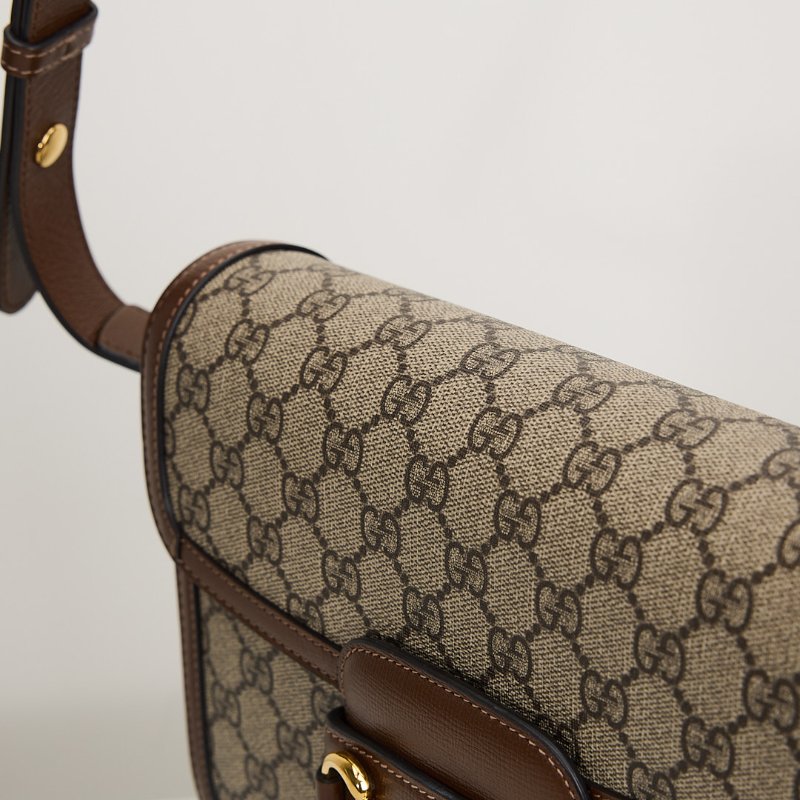 二手 Gucci 1955 馬鞍包/棕色-15