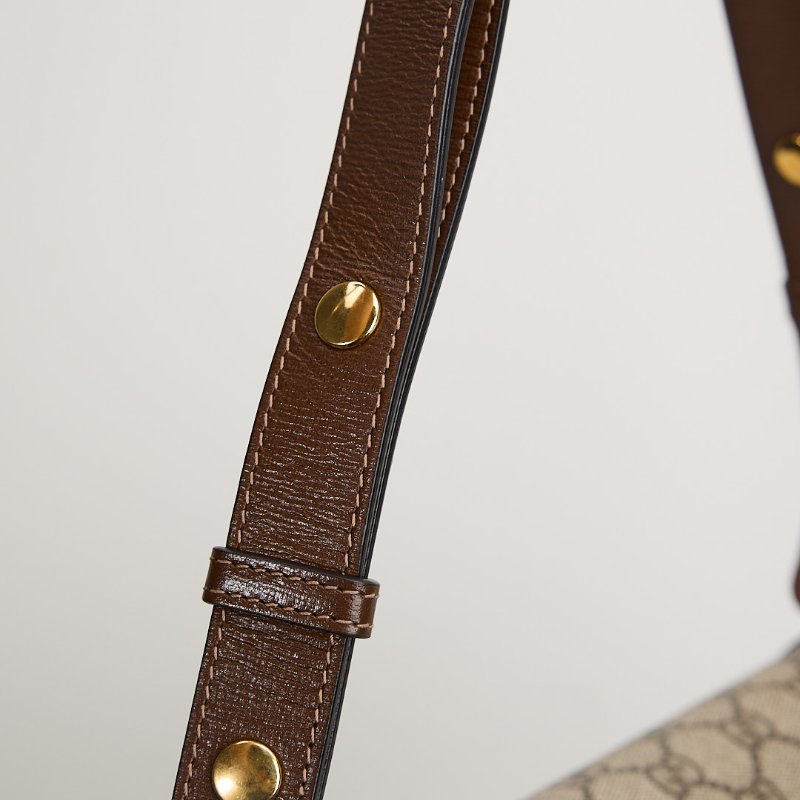 二手 Gucci 1955 馬鞍包/棕色-16