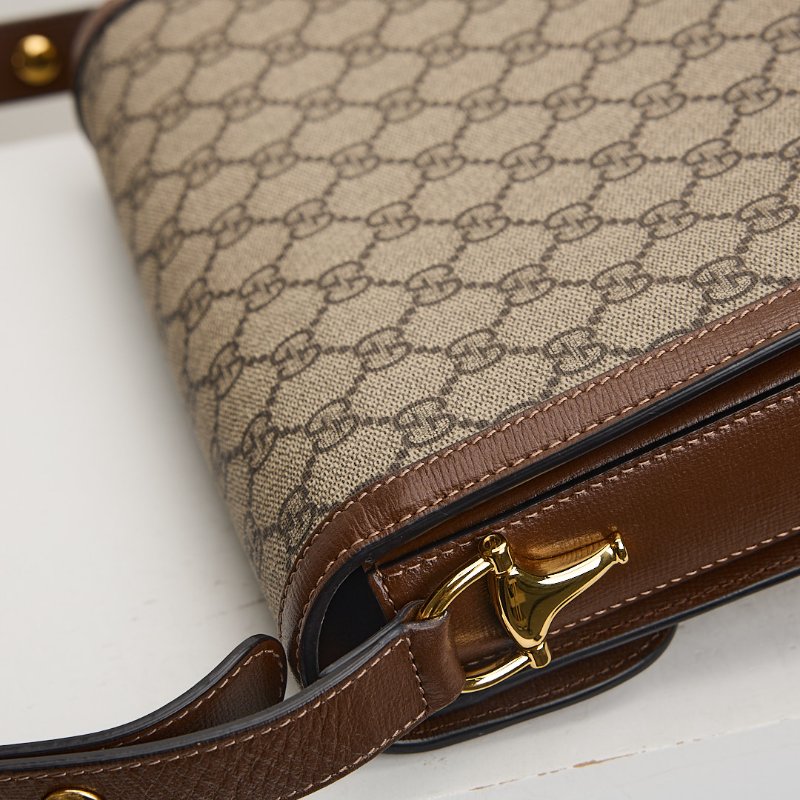 二手 Gucci 1955 馬鞍包/棕色-18