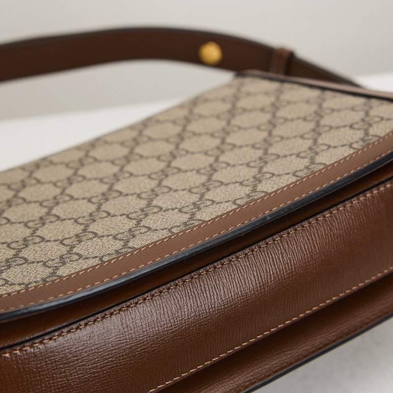 二手 Gucci 1955 馬鞍包/棕色-20