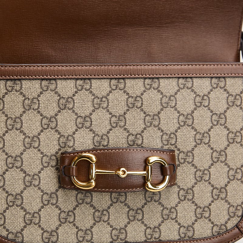二手 Gucci 1955 馬鞍包/棕色-24
