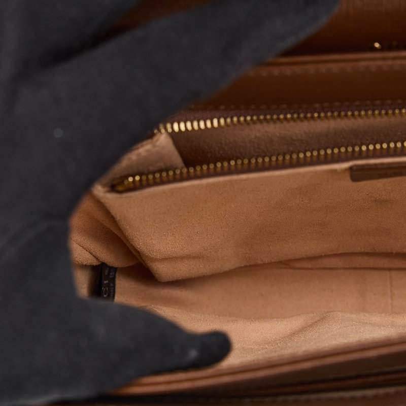 二手 Gucci 1955 馬鞍包/棕色-27