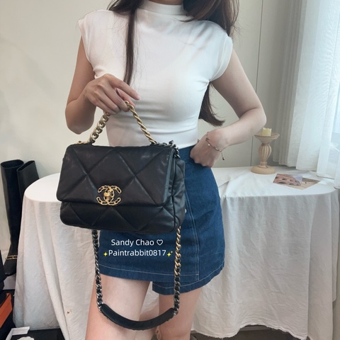 ෆ Chanel黑金19 Bag