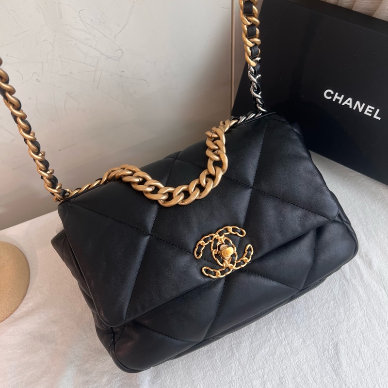 ෆ Chanel黑金19 Bag-2