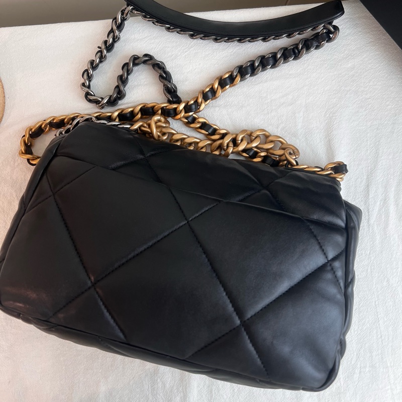 ෆ Chanel黑金19 Bag-10