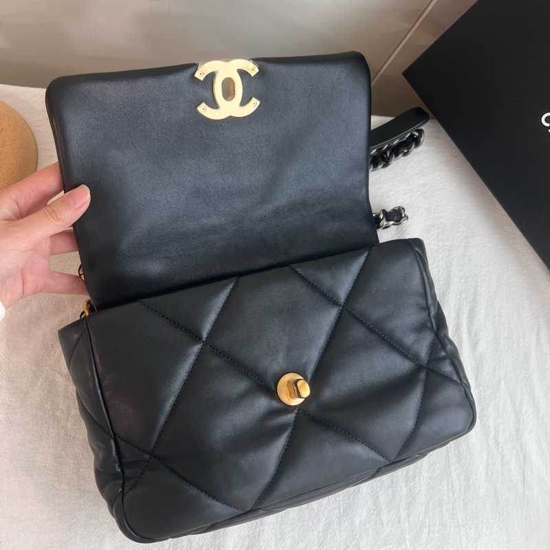 ෆ Chanel黑金19 Bag-13