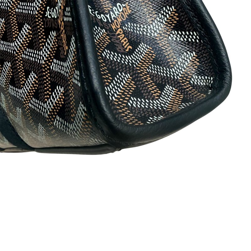 GOYARD 高雅德 MORVAN 公事包 GOYARDINE帆布 小牛皮 銀扣-4