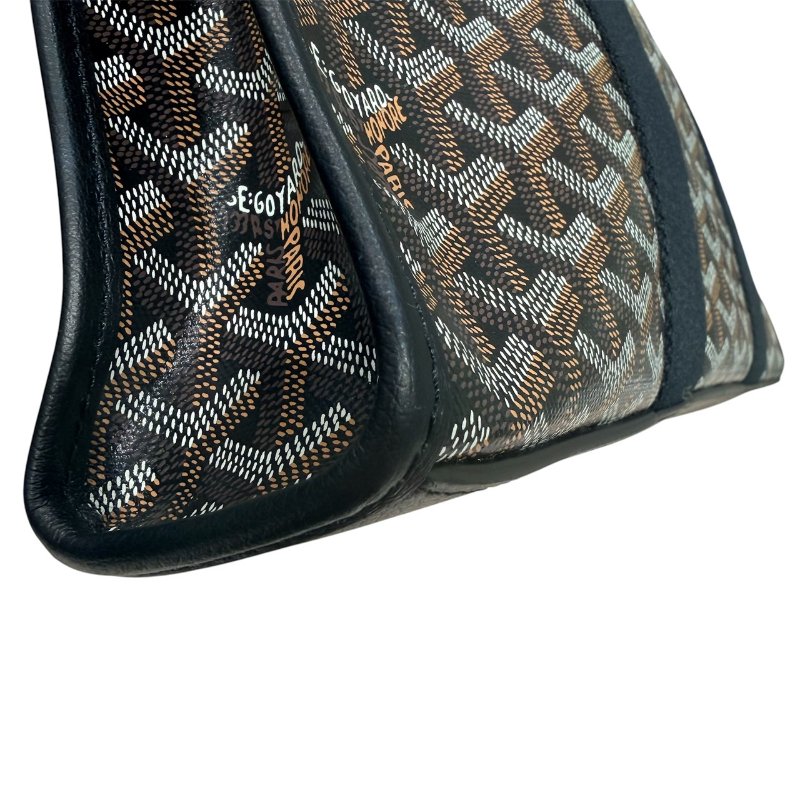 GOYARD 高雅德 MORVAN 公事包 GOYARDINE帆布 小牛皮 銀扣-6