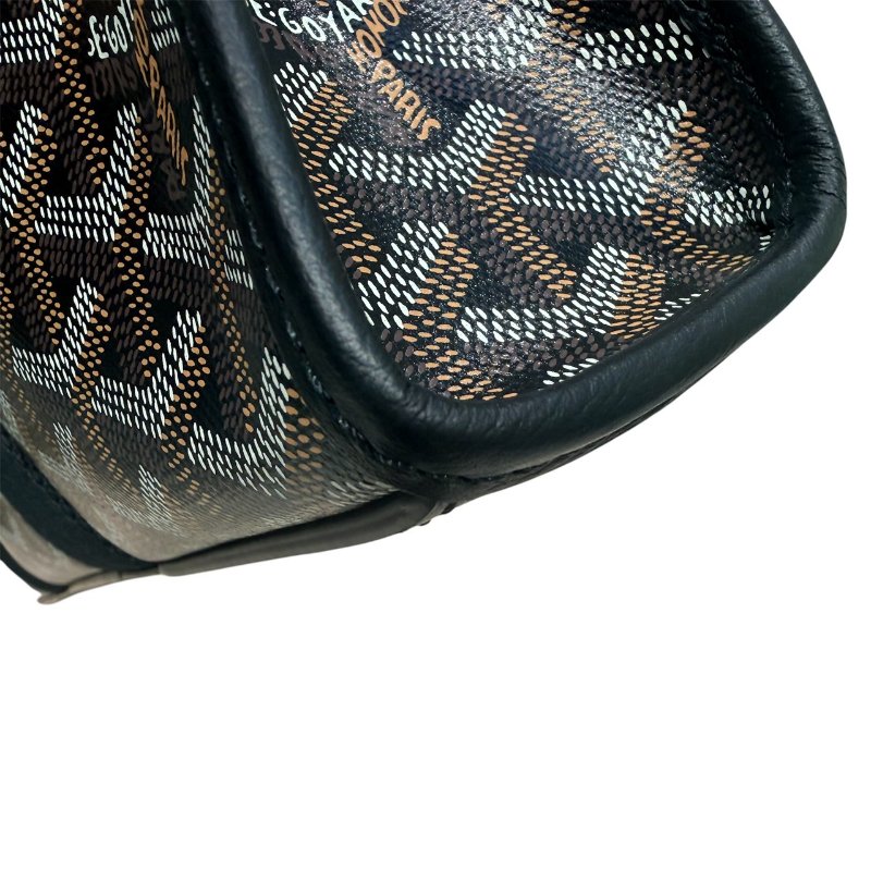 GOYARD 高雅德 MORVAN 公事包 GOYARDINE帆布 小牛皮 銀扣-7