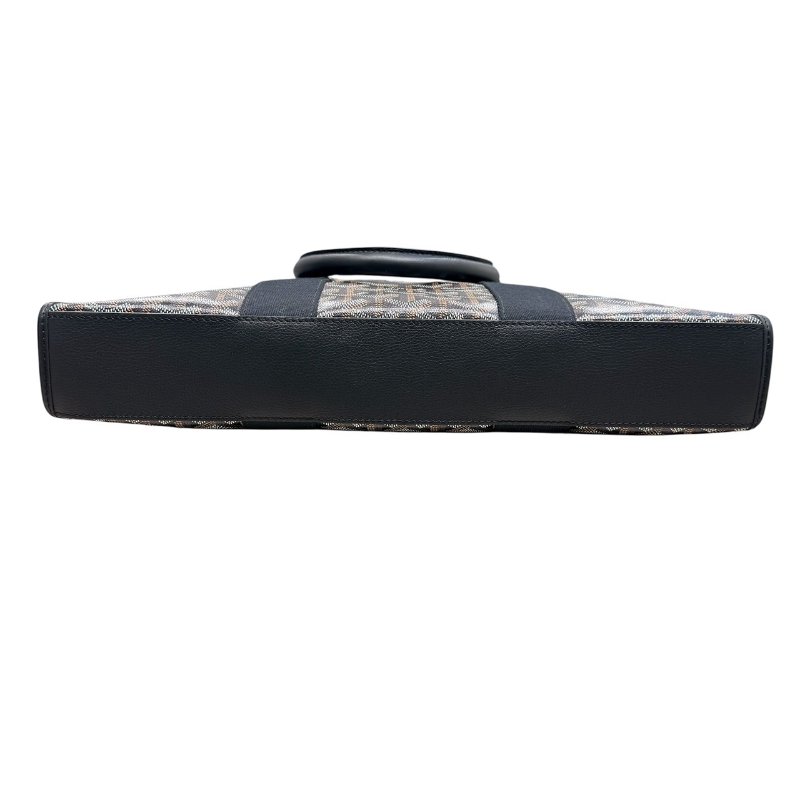 GOYARD 高雅德 MORVAN 公事包 GOYARDINE帆布 小牛皮 銀扣-8