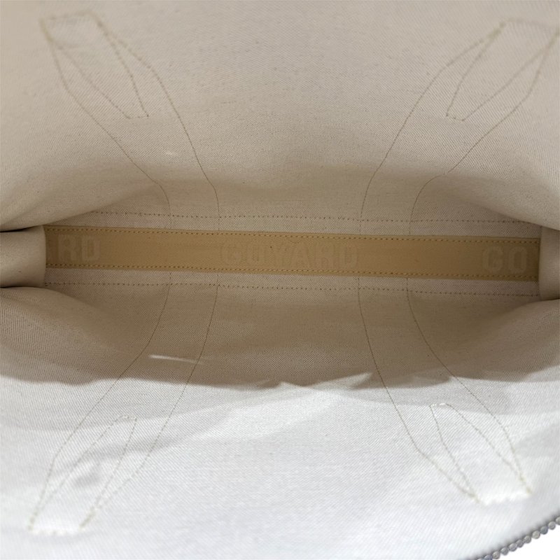 GOYARD 高雅德 MORVAN 公事包 GOYARDINE帆布 小牛皮 銀扣-9