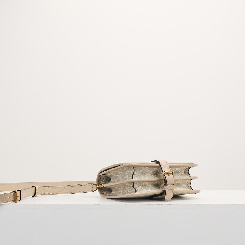 二手Gucci retro馬鞍郵差包/燕麥色-2