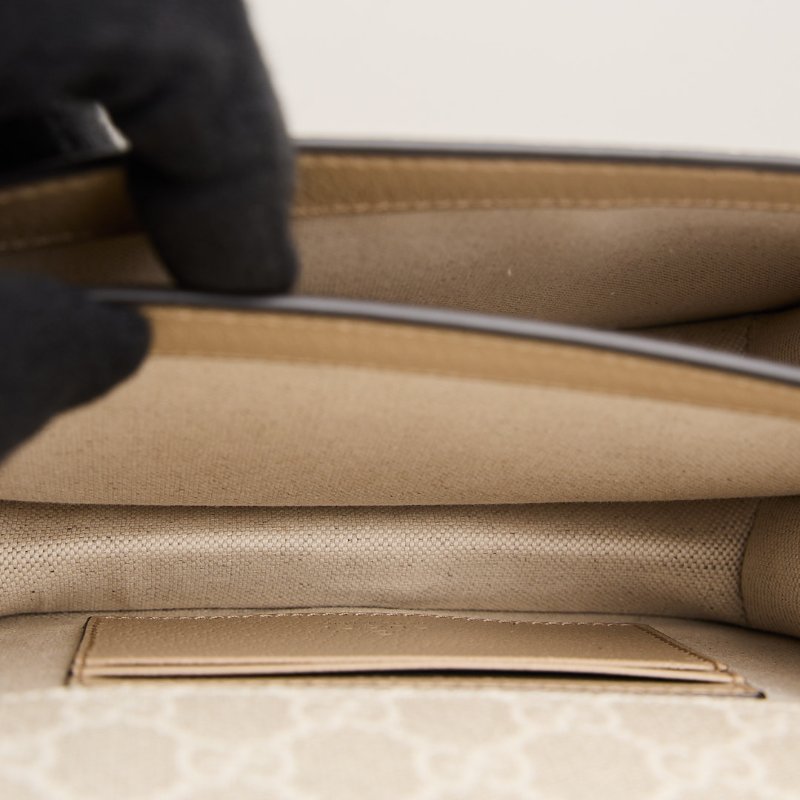 二手Gucci retro馬鞍郵差包/燕麥色-22