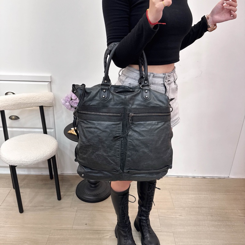 Balenciaga 巴黎世家 經典機車托特包 中古 二手 vintage-1