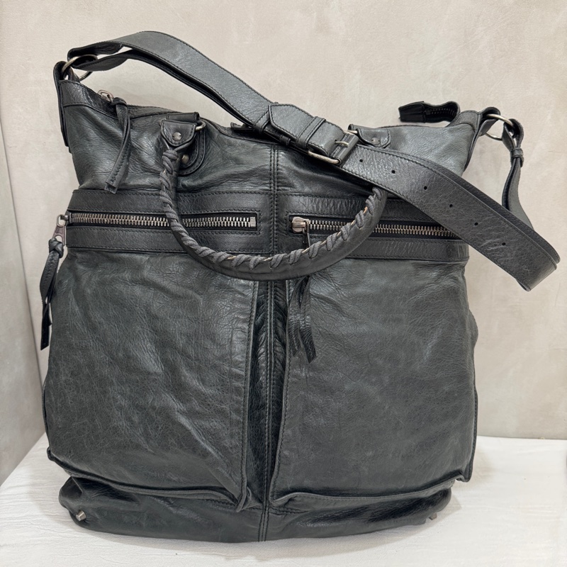 Balenciaga 巴黎世家 經典機車托特包 中古 二手 vintage-3