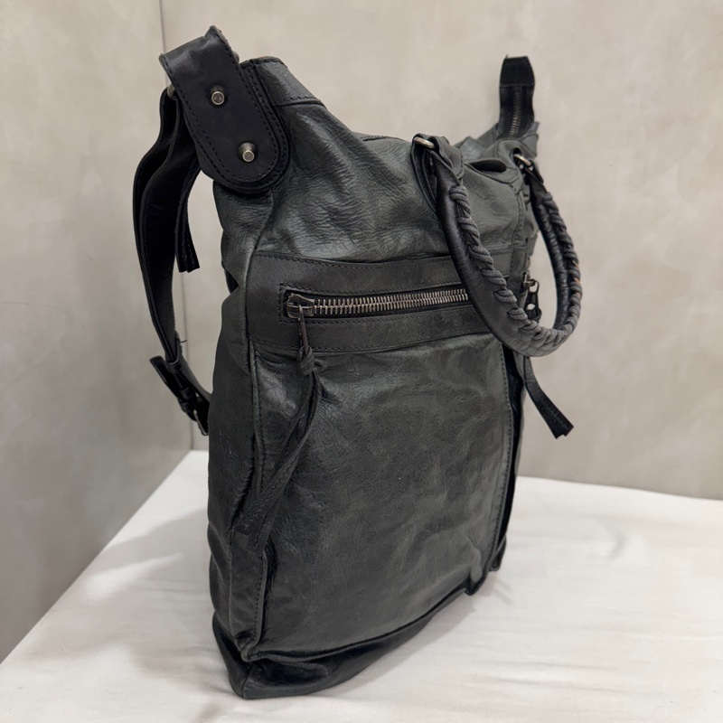 Balenciaga 巴黎世家 經典機車托特包 中古 二手 vintage-8