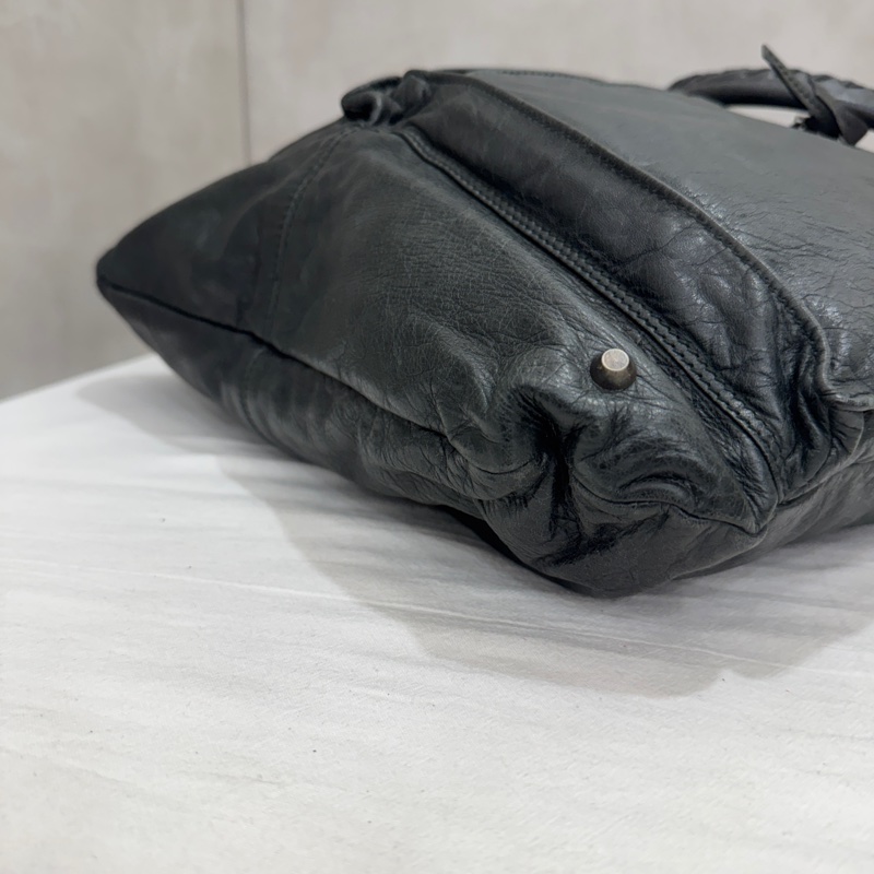 Balenciaga 巴黎世家 經典機車托特包 中古 二手 vintage-10