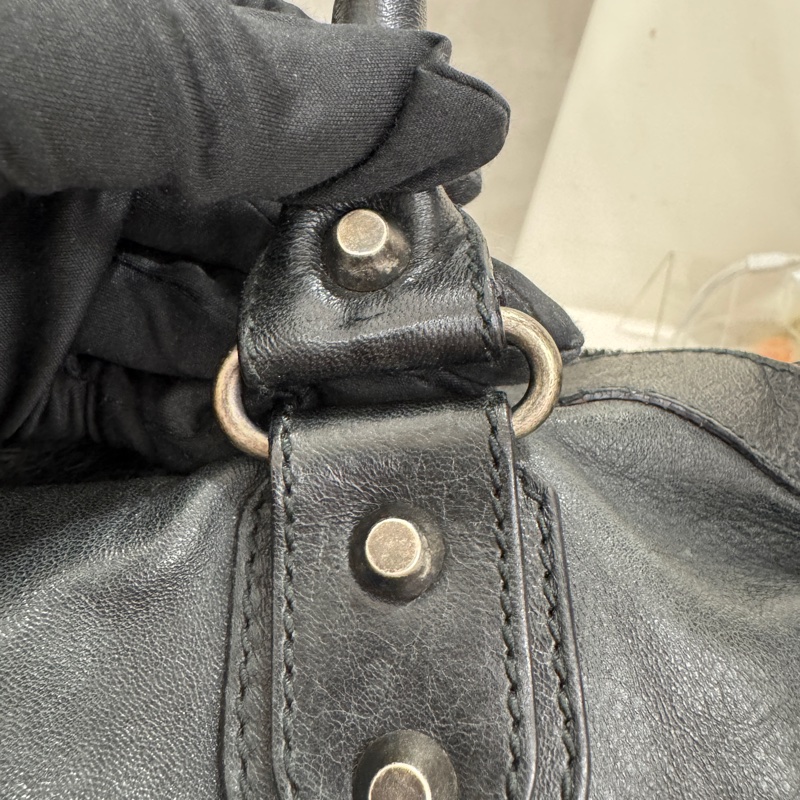 Balenciaga 巴黎世家 經典機車托特包 中古 二手 vintage-21