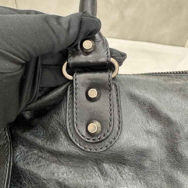 Balenciaga 巴黎世家 經典機車托特包 中古 二手 vintage-22