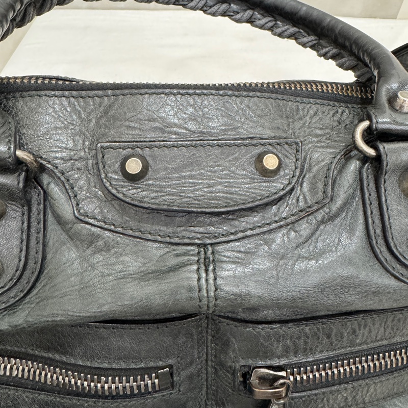 Balenciaga 巴黎世家 經典機車托特包 中古 二手 vintage-27