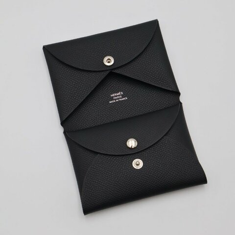 HERMES Calvi duo - 黑 G