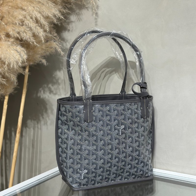GOYARD 新版Anjou mini tote - 灰-1