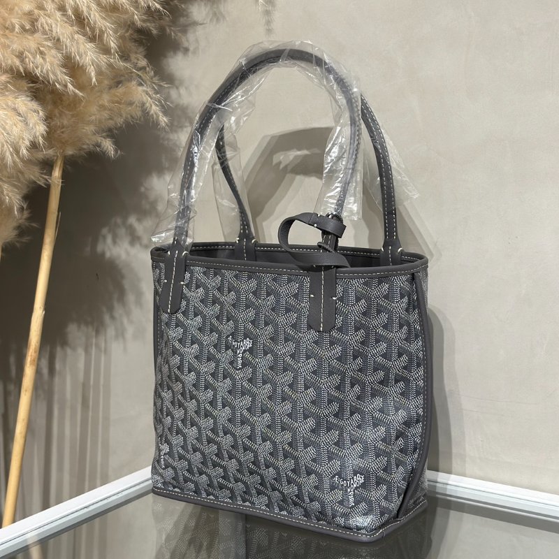 GOYARD 新版Anjou mini tote - 灰-2