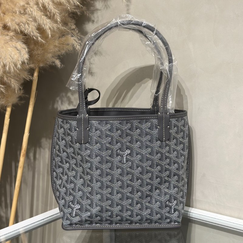 GOYARD 新版Anjou mini tote - 灰-3