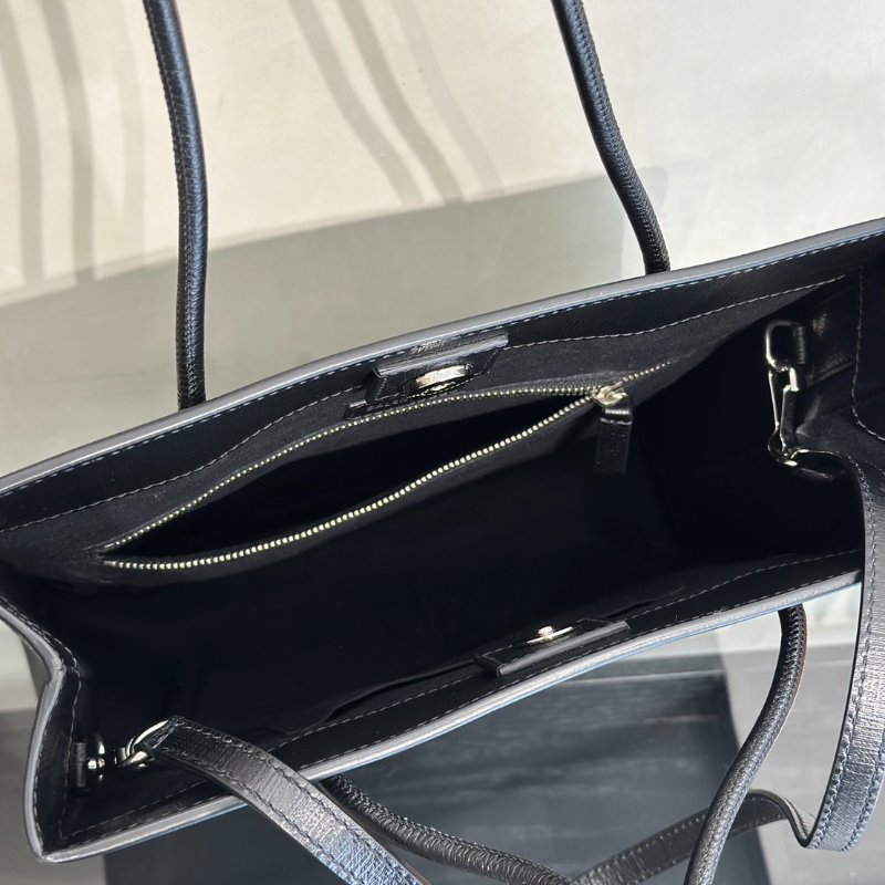 Balenciaga Shopping tote - 黑-6