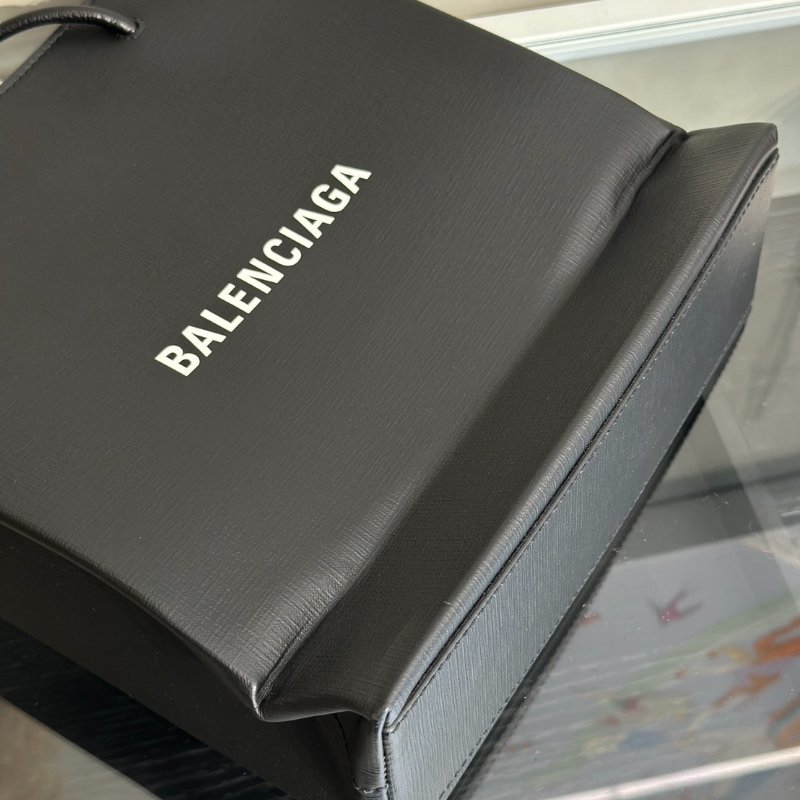 Balenciaga Shopping tote - 黑-7