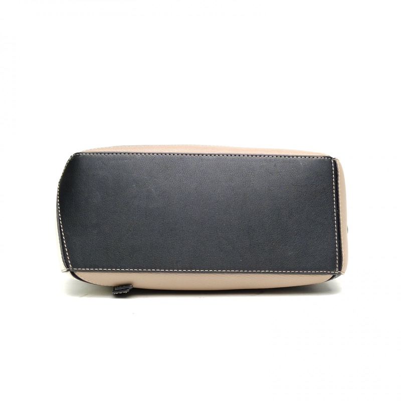 LOEWE Puzzle24幾何包小號拼色牛皮-3