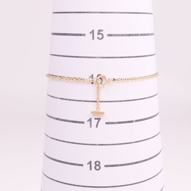 TIFFANY＆CO 18K玫瑰金T Smile Bracelet手鏈-9