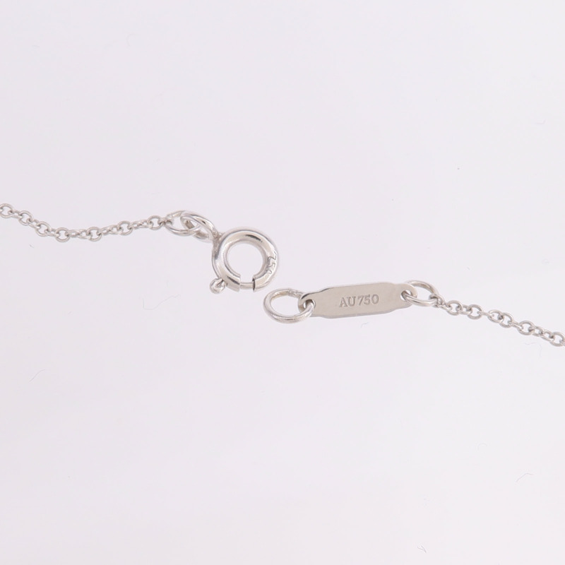 TIFFANY＆CO 18K白金Return to Tiffany Heart Diamond鑽石項鍊-5