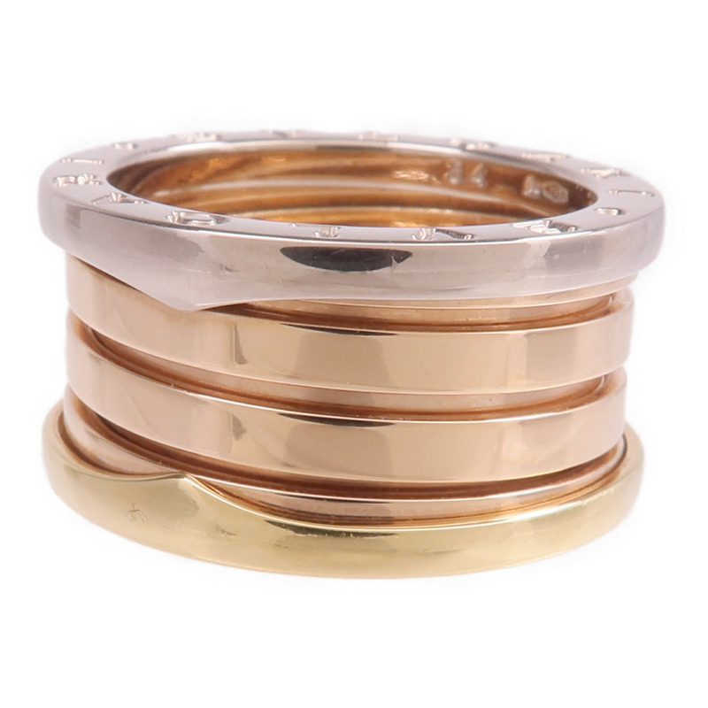 BVLGARI 18K黃金/白金/玫瑰金B-zero1戒指BVLGARI#54/US#6.5-2