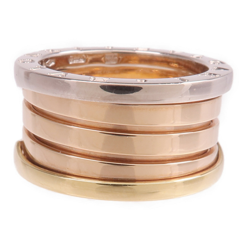 BVLGARI 18K黃金/白金/玫瑰金B-zero1戒指BVLGARI#54/US#6.5-3