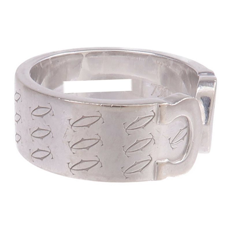 CARTIER 18K白金C2 Ring戒指Cartier#53/US#6.5-3
