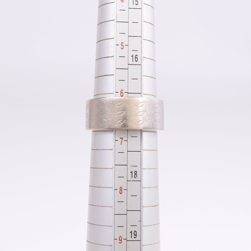 CARTIER 18K白金C2 Ring戒指Cartier#53/US#6.5-8