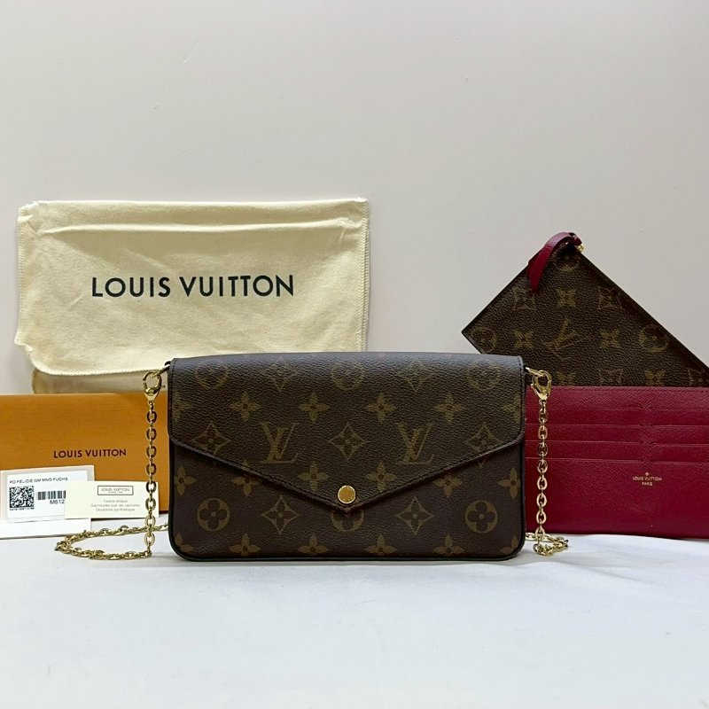 LV Felicie Pochette三合一鏈帶包-0