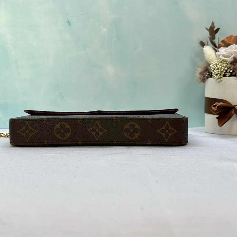 LV 老花三合一鏈帶包-7