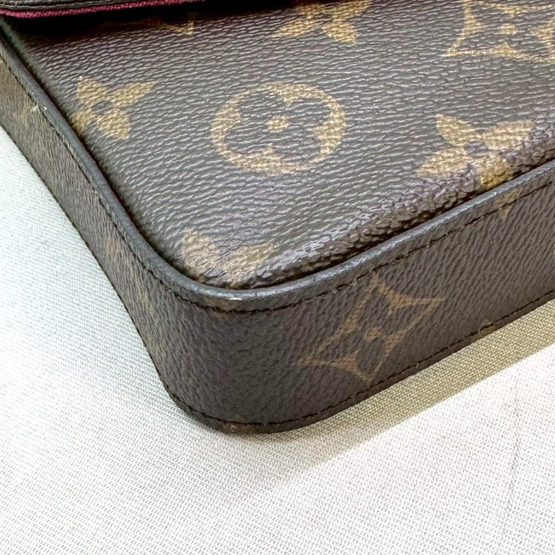 LV 老花三合一鏈帶包-8